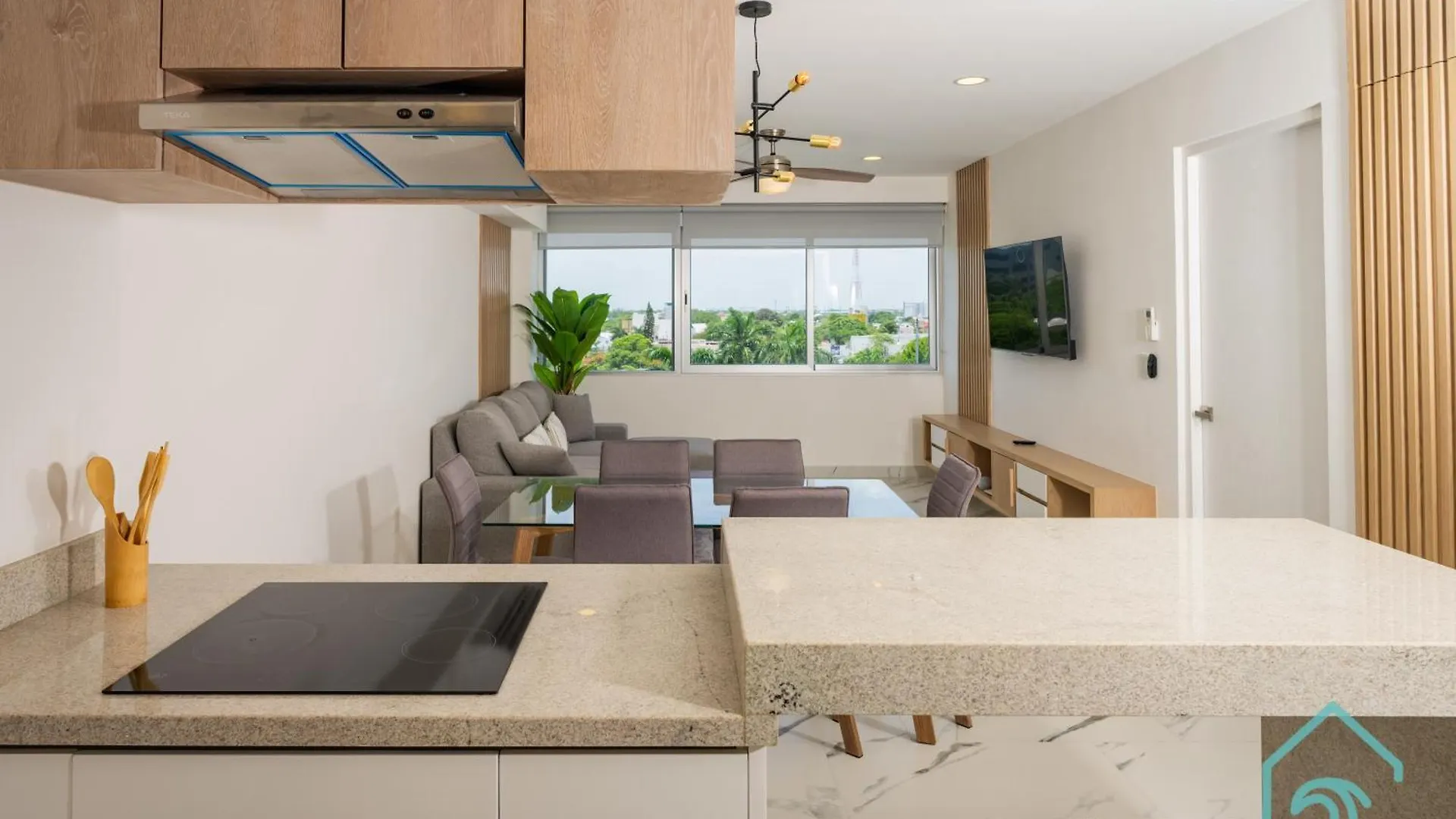 Armonia Y Modernidad En Barcelona Condos Cancún Apartamento